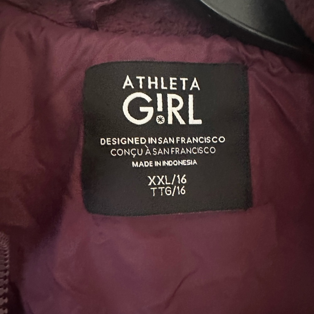 Athleta Girl Down Jacket